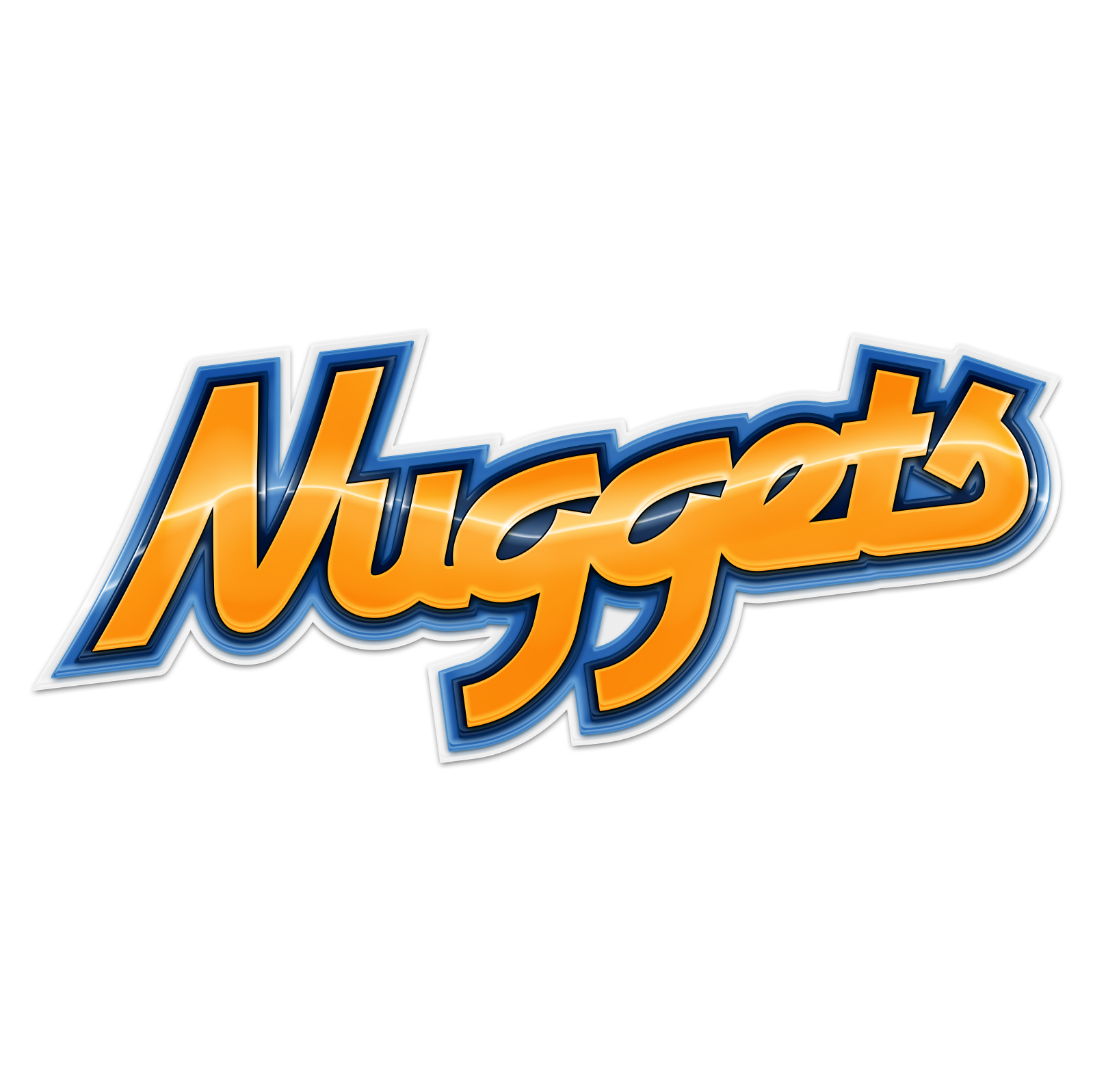 Denver Nuggets Crystal Logo iron on paper